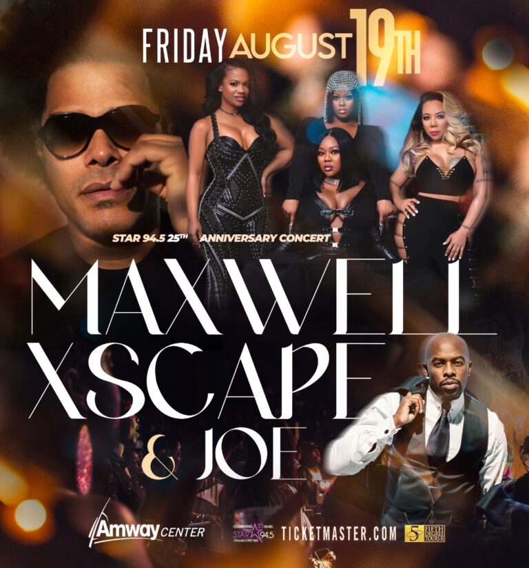 STAR 94.5 25th Anniversary Concert starring Maxwell, Xscape, and Joe