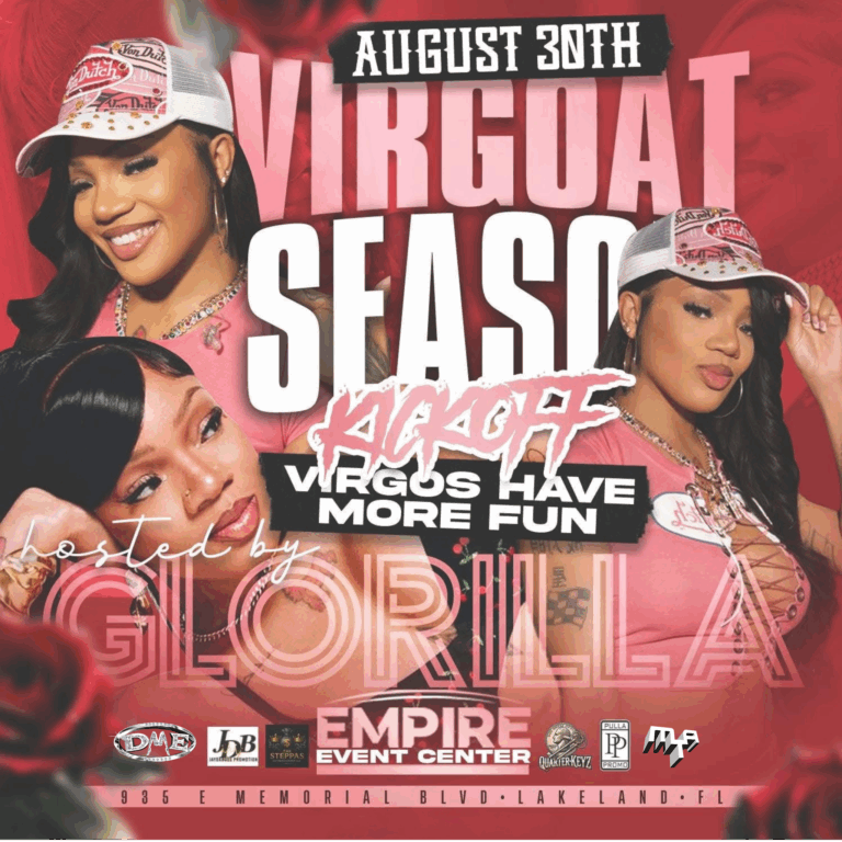 Glorilla Takes over Empire Event Center in Lakeland FL August 30