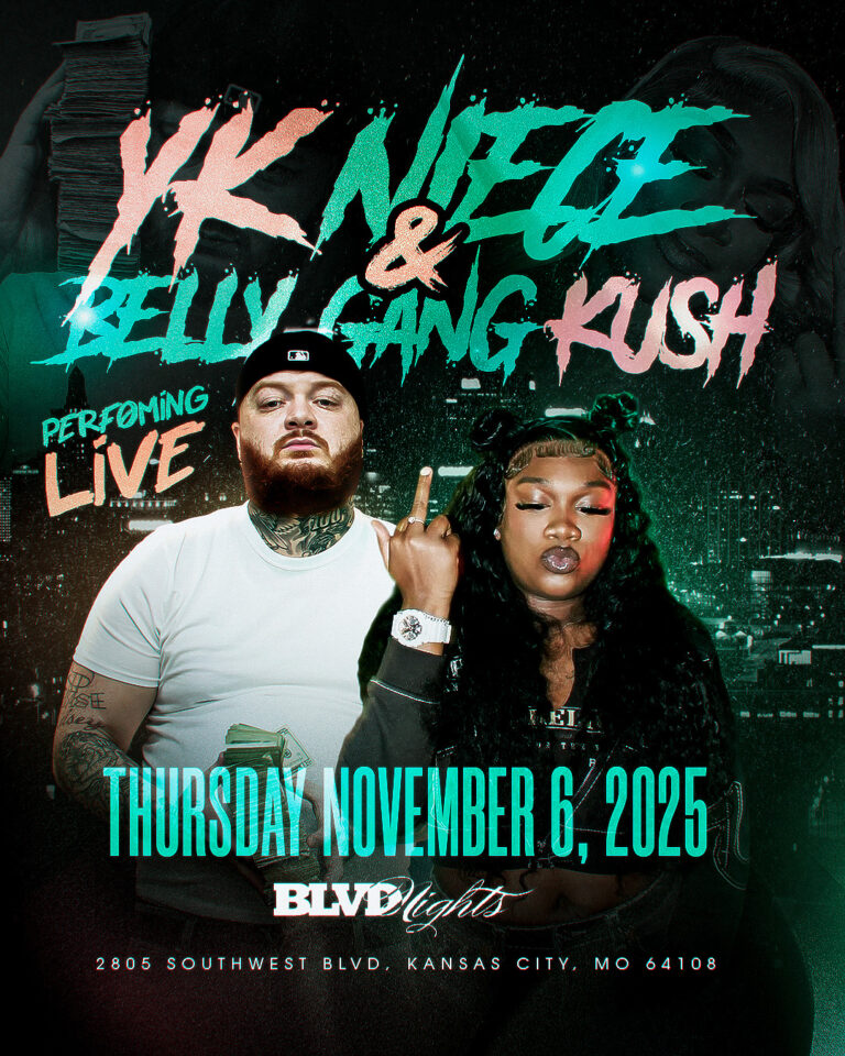 YK Niece & Belly Gang Kush take over Kansas City Nov 6