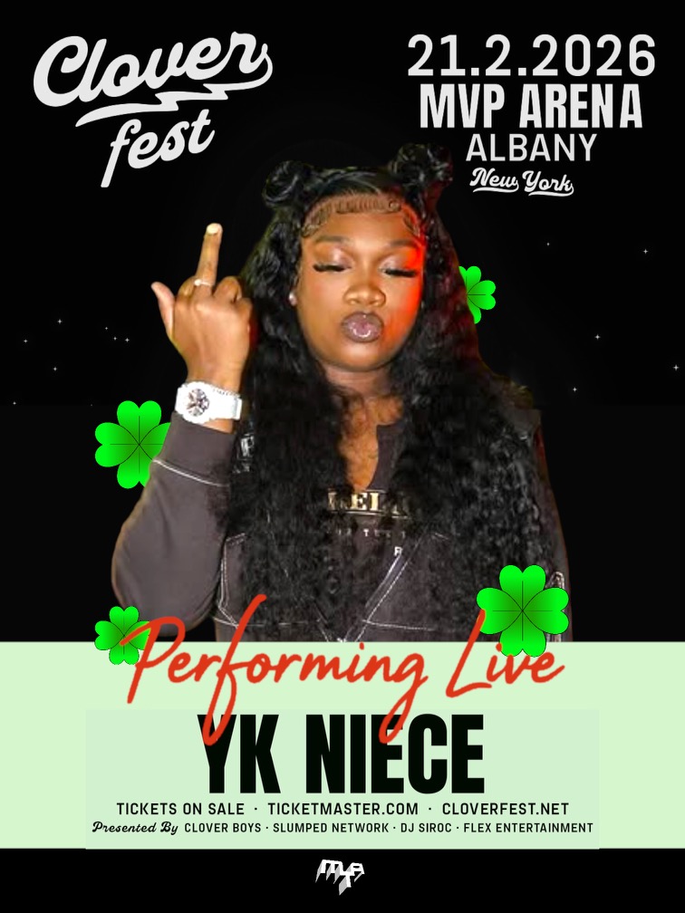 YK Niece confirmed for Clover Fest  2026 at in Albany NY