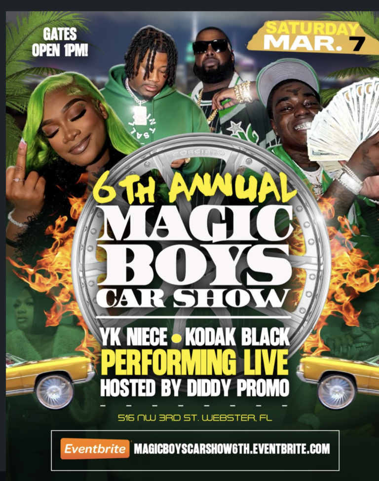 MAGIC BOYS CAR SHOW – MAR 7 – WEBSTER FL